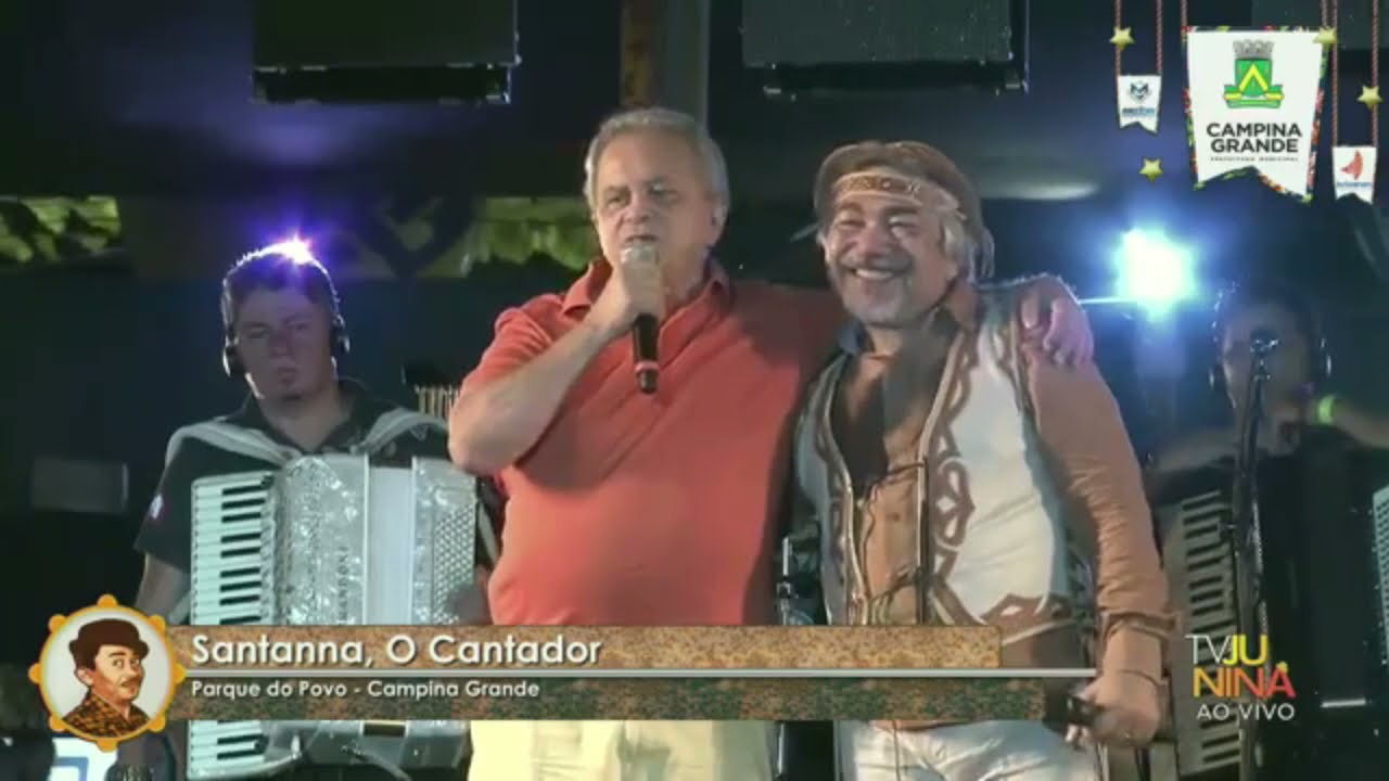 Santanna O Cantador e Flávio José - São João de Campina Grande