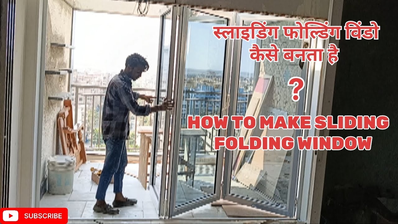 Sliding Folding Window Kaise Banta Hai/स्लाइडिंग फोल्डिंग विंडो कैसे बनता है