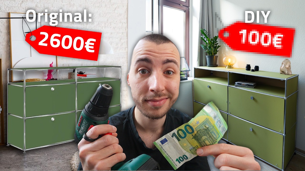 Designer Kommode für unter 100€ selber machen - USM Haller DIY
