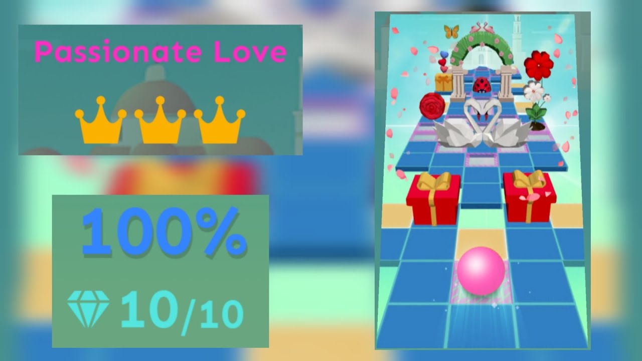 Rolling Sky - Passionate Love 滾動的天空 - 熱戀 100% 全石 全冠