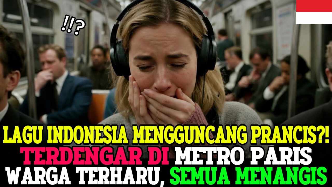 MUSIK INDONESIA MENGGUNCANG PRANCIS! BERGEMA DI METRO PARIS, SEMUA TERHARU MENANGIS!