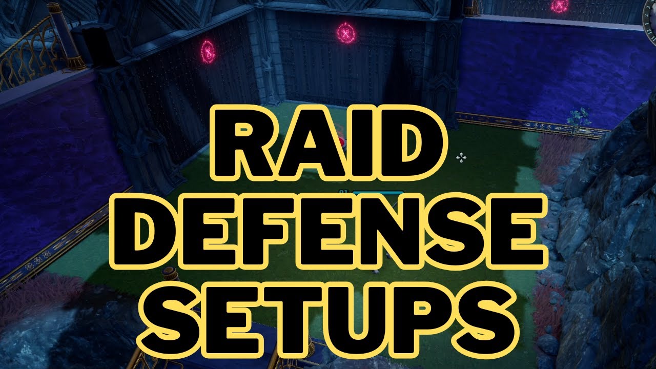 PvP Castle Defense Setups and Basic Raid Theory in V Rising 1.1