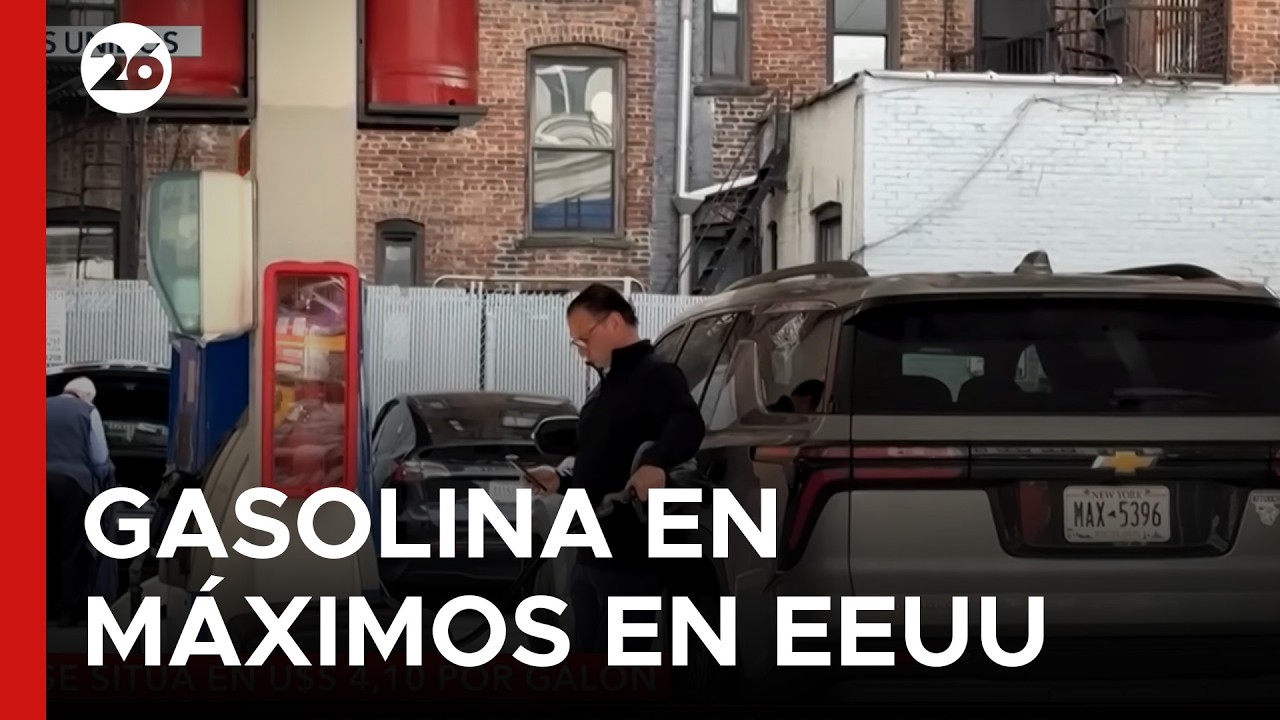 🚨 ALERTA ECON&Oacute;MICA | EEUU registra una fuerte alza del combustible