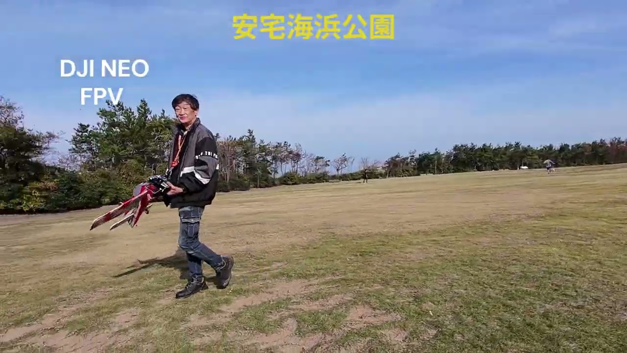 安宅海浜公園 空撮