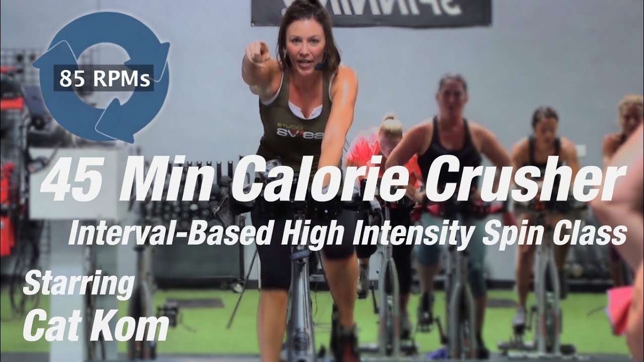 🔥 45 Min Calorie Crusher Spin Class with Cat Kom | Push Your Limits & Change Your Body!