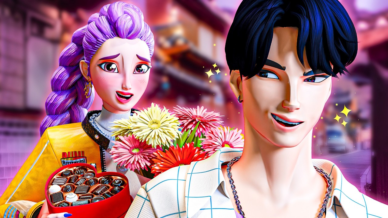 RUMI si INNAMORA! KPop Demon Hunters Animazione