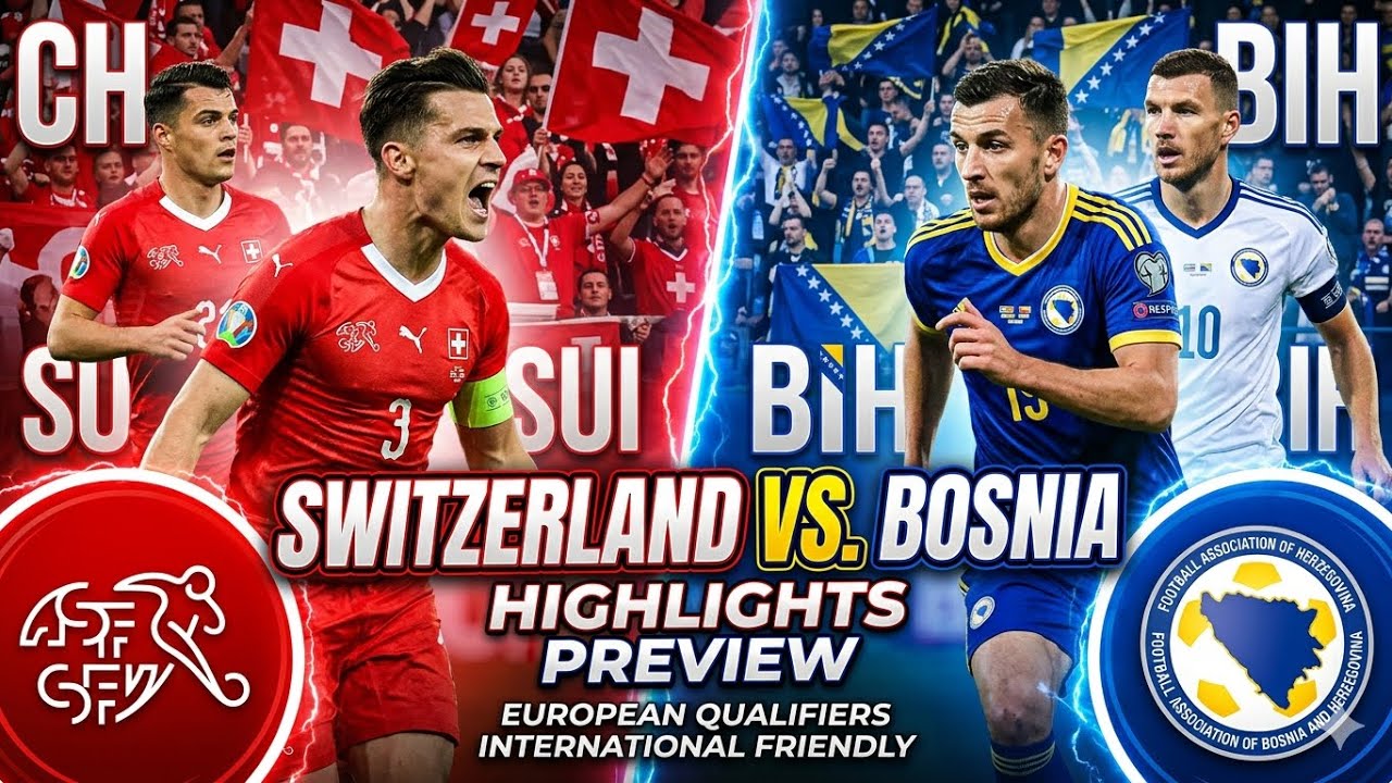 Switzerland vs Bosnia FIFA World Cup 2026 - Match Preview & Winner Prediction ⚽ #FIFAWorldCup2026 