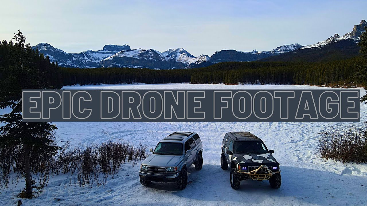 EPIC 4x4 DRONE FOOTAGE | Waiparous Offroad Jeeps & Toyotas