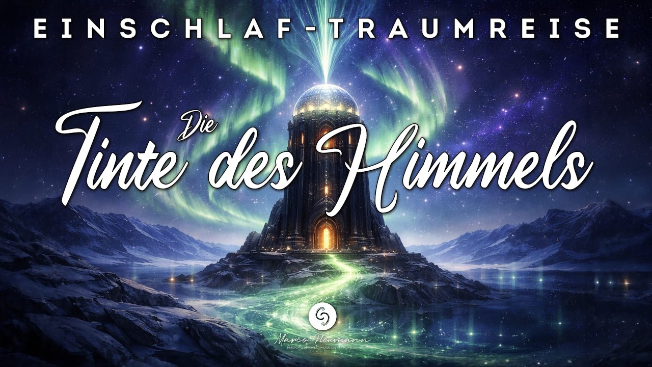 Fantasiereise zum schnellen Einschlafen mit sanfter männl. Stimme - Die Tinte des Himmels.