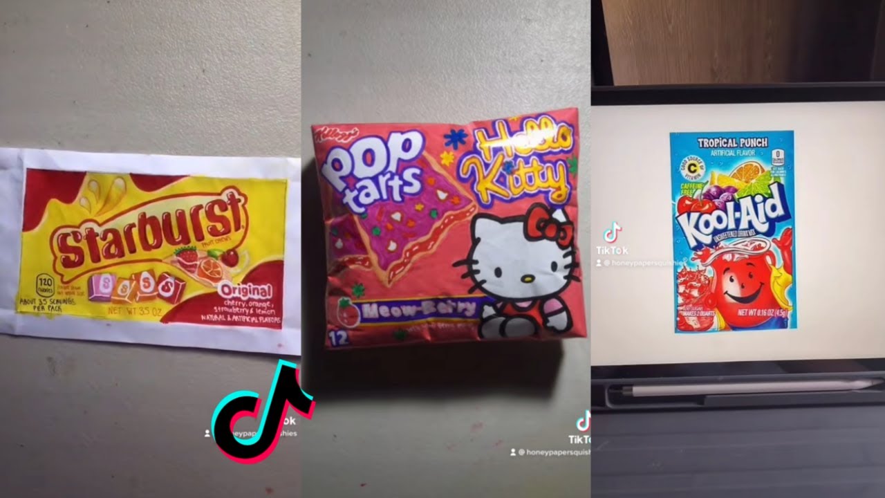 TikTok Paper Squishy Compilation ♡