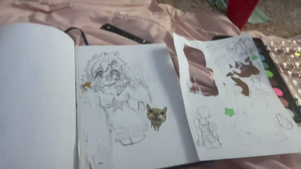 The fan art in progress for @Dandii_art 😛
