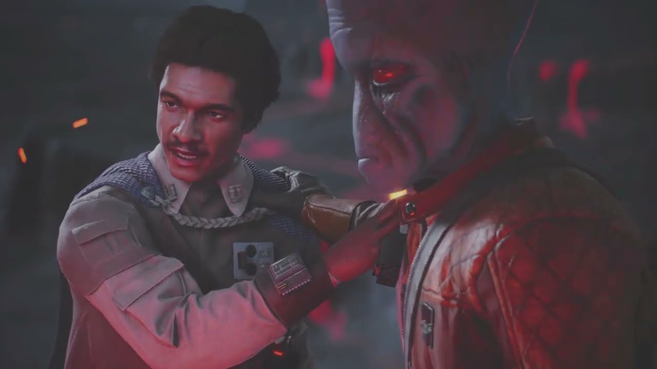 Star Wars Battlefront II: Iden Rescues Lando And Shriv From Planet Sullust Cutscene