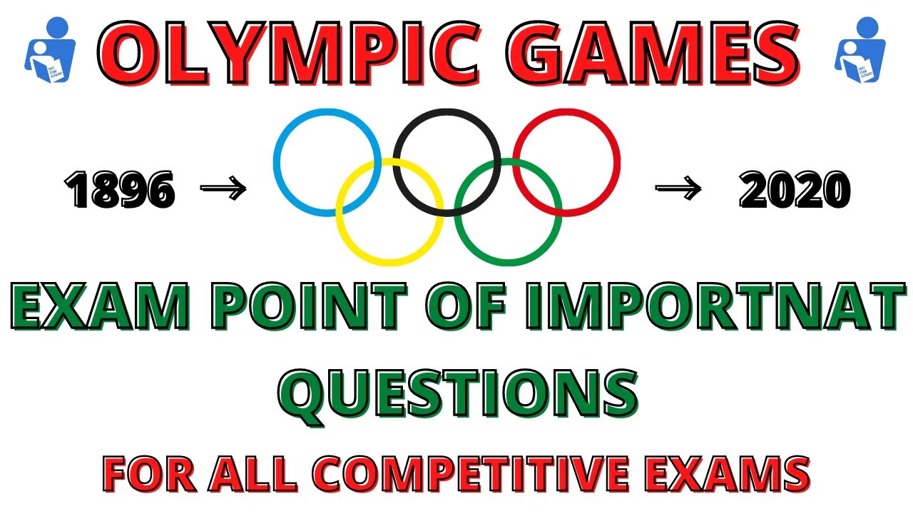Olympic All Important Exam Point of Questions For All Competitive Exams | SSC | RRB | UPSC | TNPSC