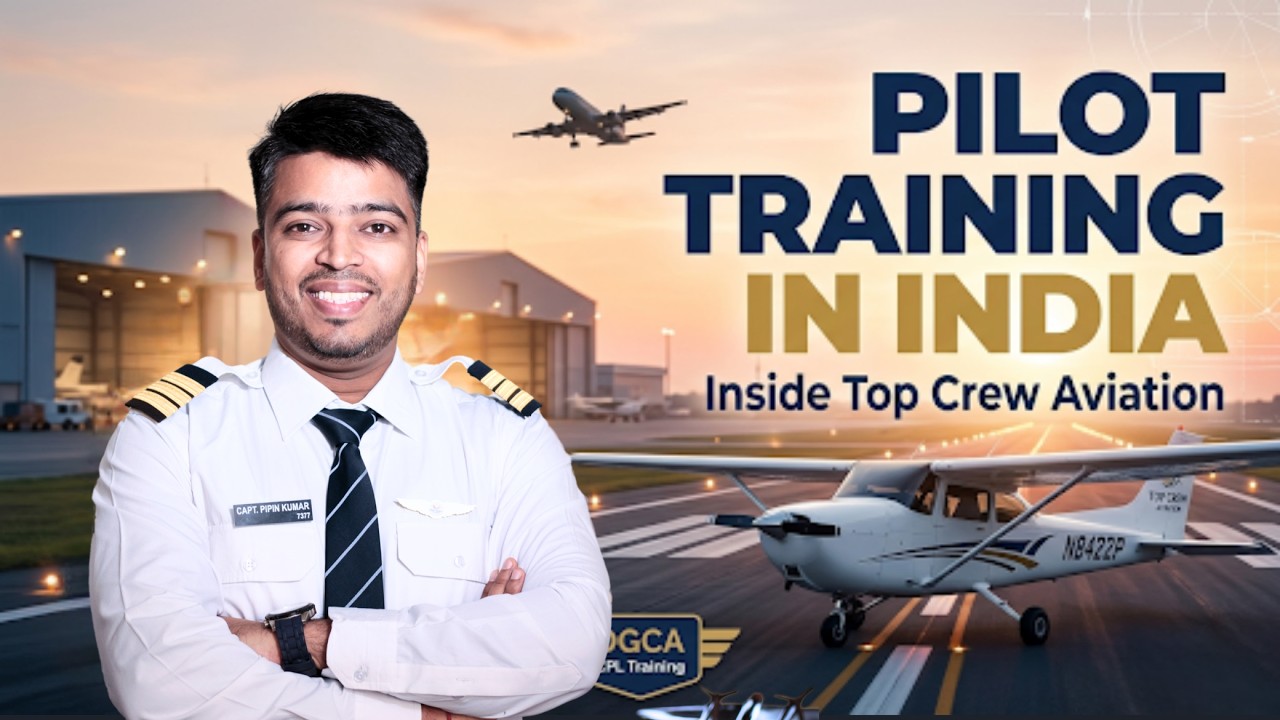How to Become a Pilot in India (Step-by-Step) | DGCA Roadmap | Top Crew Aviation