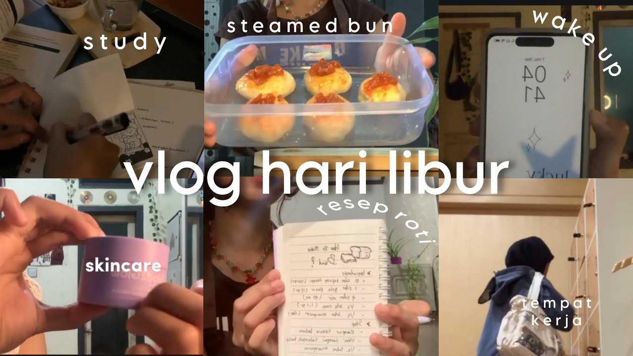 ᡣ𐭩 a day in my life di hari libur kerja (real life vlog) ˊˎ-