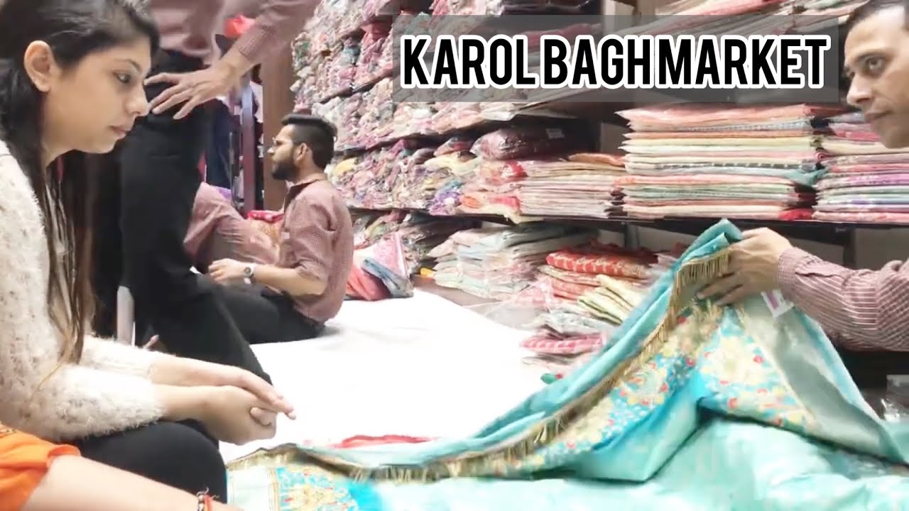 Wedding series | Karol bagh market | Wedding shopping | Bridal outfits 🛍😘
