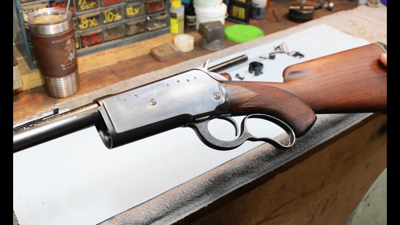 Winchester Model 71 teardown and reassembly: Anvil 0137