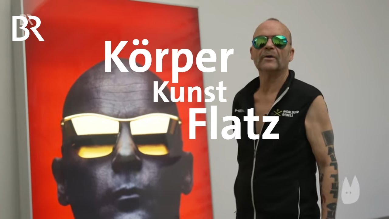 Der Körperkünstler: Flatz trägt seine Haut ins Museum | Capriccio | BR