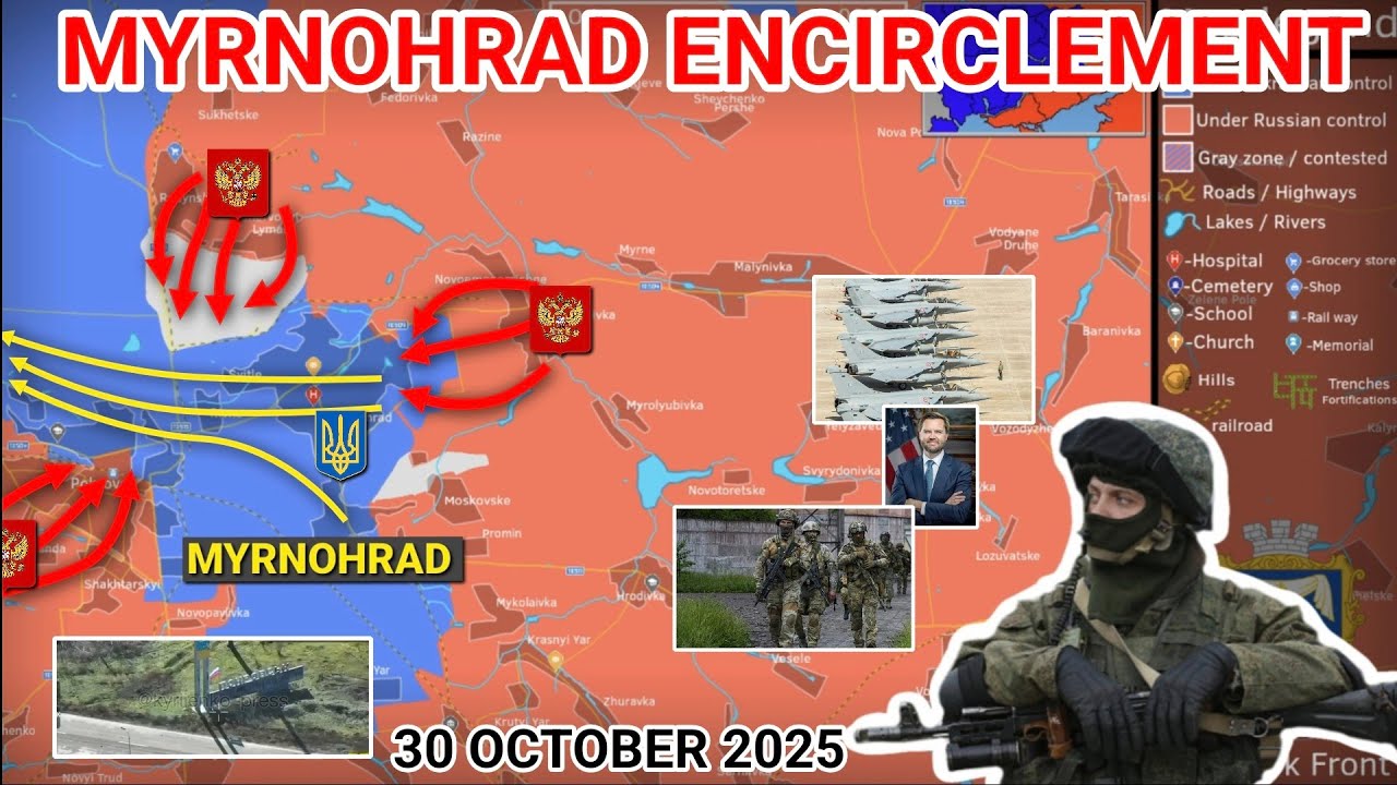 Myrnohrad on the Brink | Last Supply Route Near Collapse [30 October 2025]