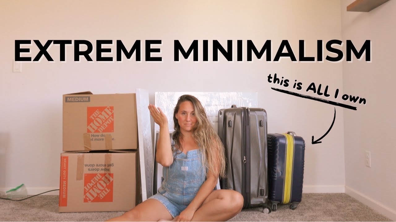 Everything I own fits in my car 🚗  | EXTREME MINIMALISM