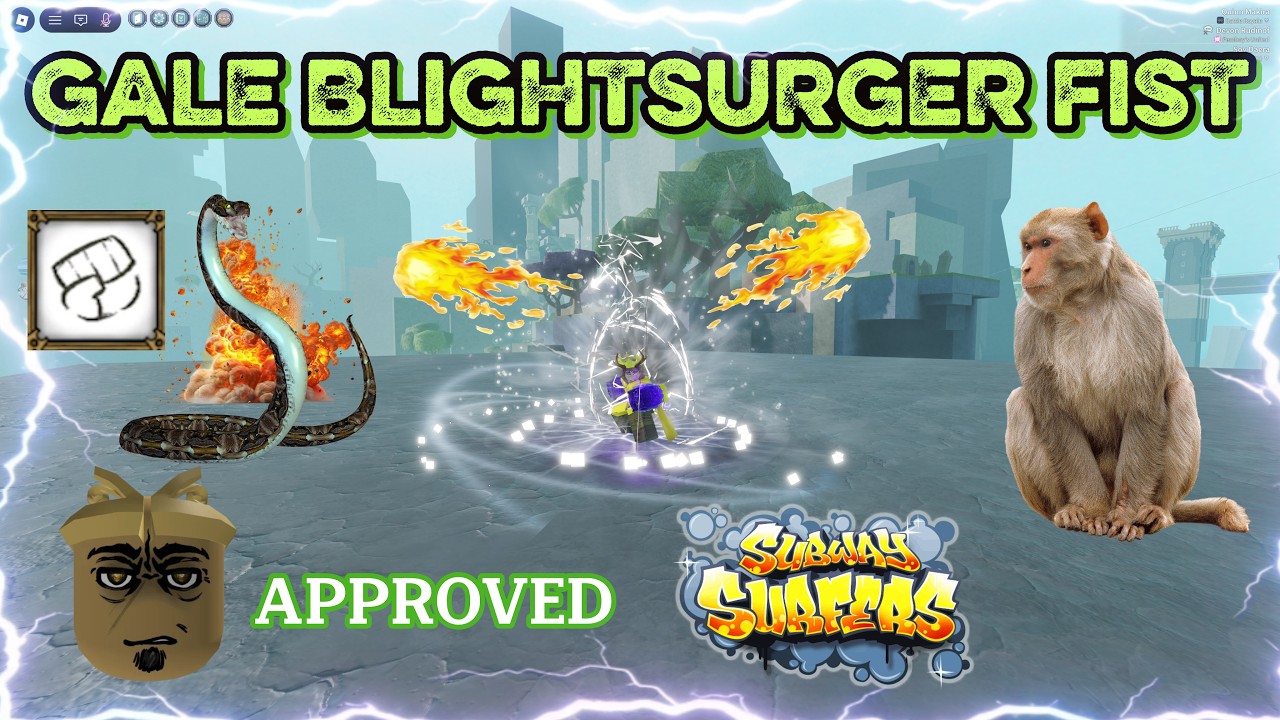 Gale Blightsurger Fist Monkey Build | Deepwoken