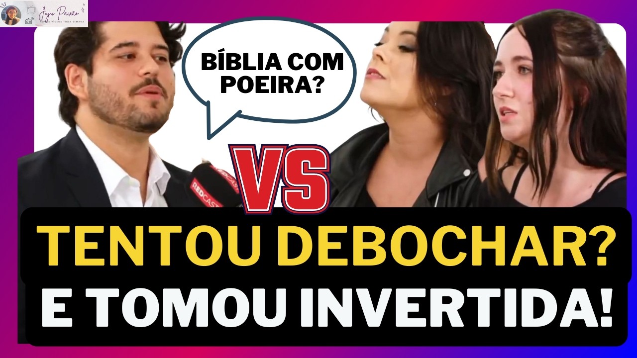 PROTESTANTE DEBOCHA DA IGREJA MAS FICA SEM RESPOSTA NA BÍBLIA! (ARIEL LAZARI)
