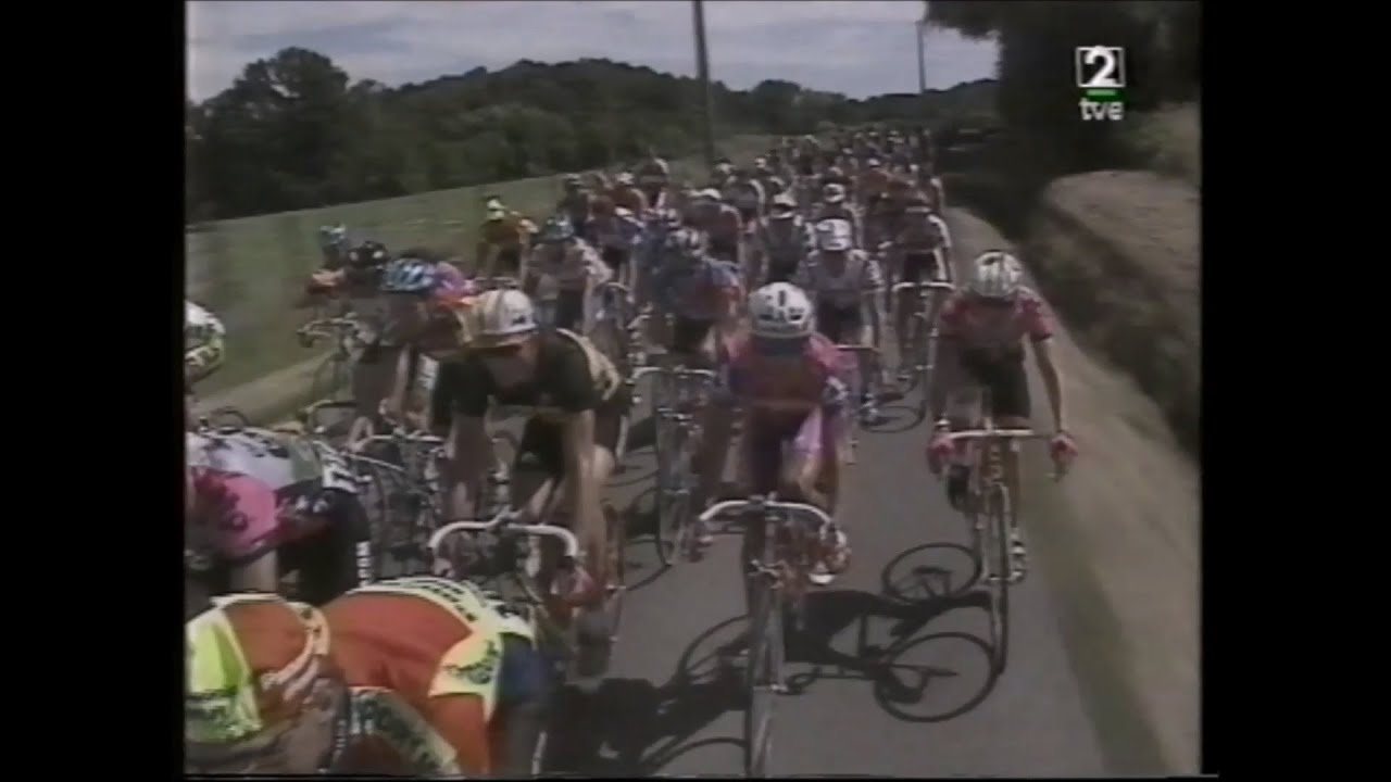 Lo mejor del Tour de Francia de 1992 (19ª parte), etapa Blois-Nanterre (VHS 1992)