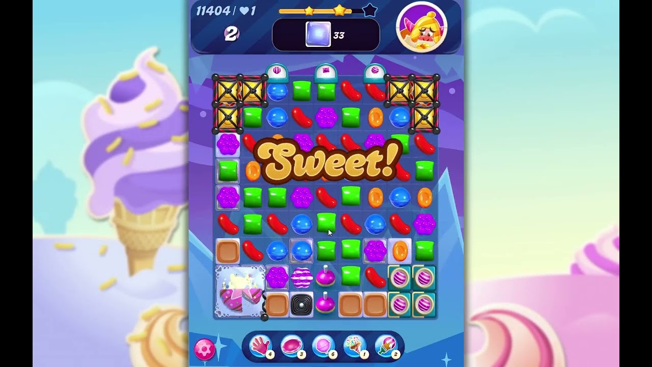 Candy Crush Saga Level 11404