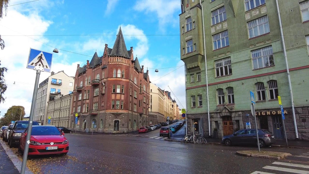 Walking in Katajanokka, Helsinki Oct 2022