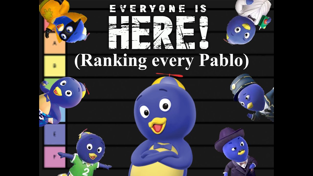 Ranking Every Pablo in a TierList (EVERYONE IS HERE!!!) (send help)