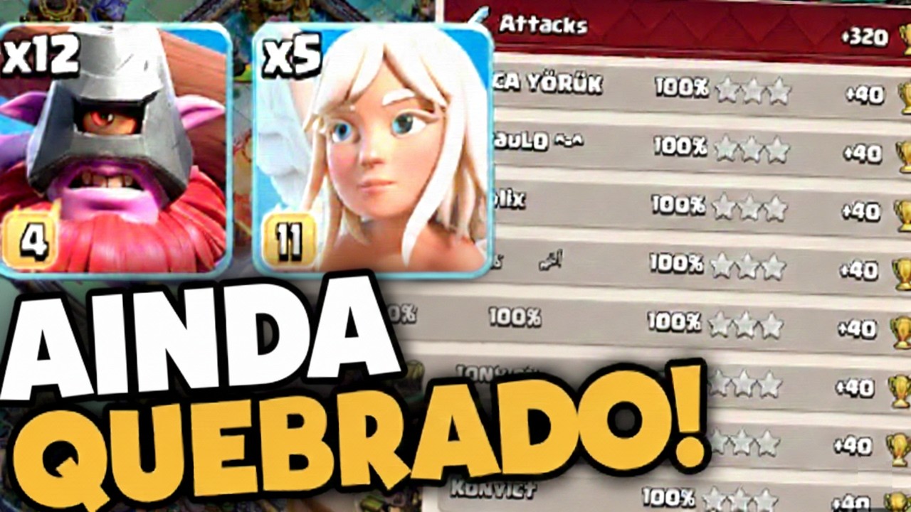 QUEBRADO! FIZ 8/8 NA LENDÁRIA COM SPAM CICLOPE PÓS-NERF!