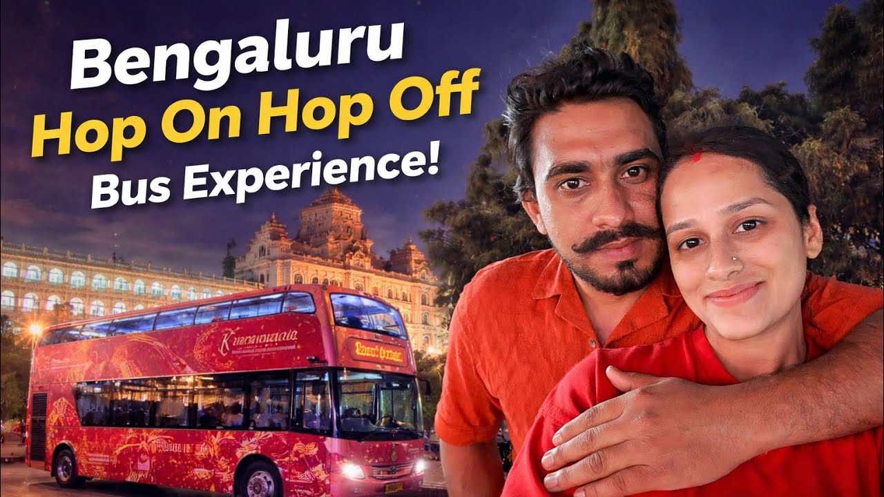 Bengaluru Hop On Hop Off Bus Experience 🚍 | Worth It or Not? #youtube #funny #travel #love #newvlog