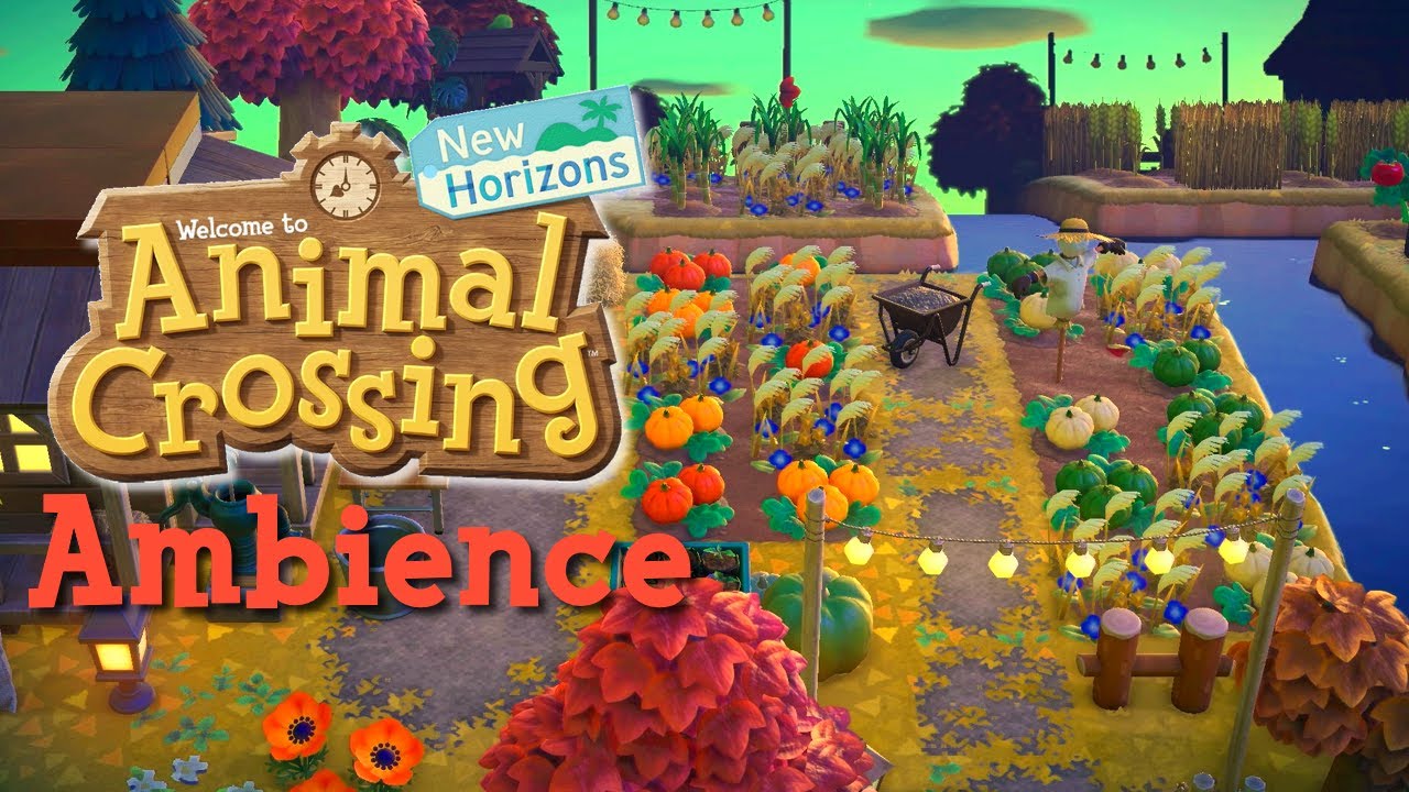 Animal Crossing | Relaxing Autumn Morning Ambience + Music