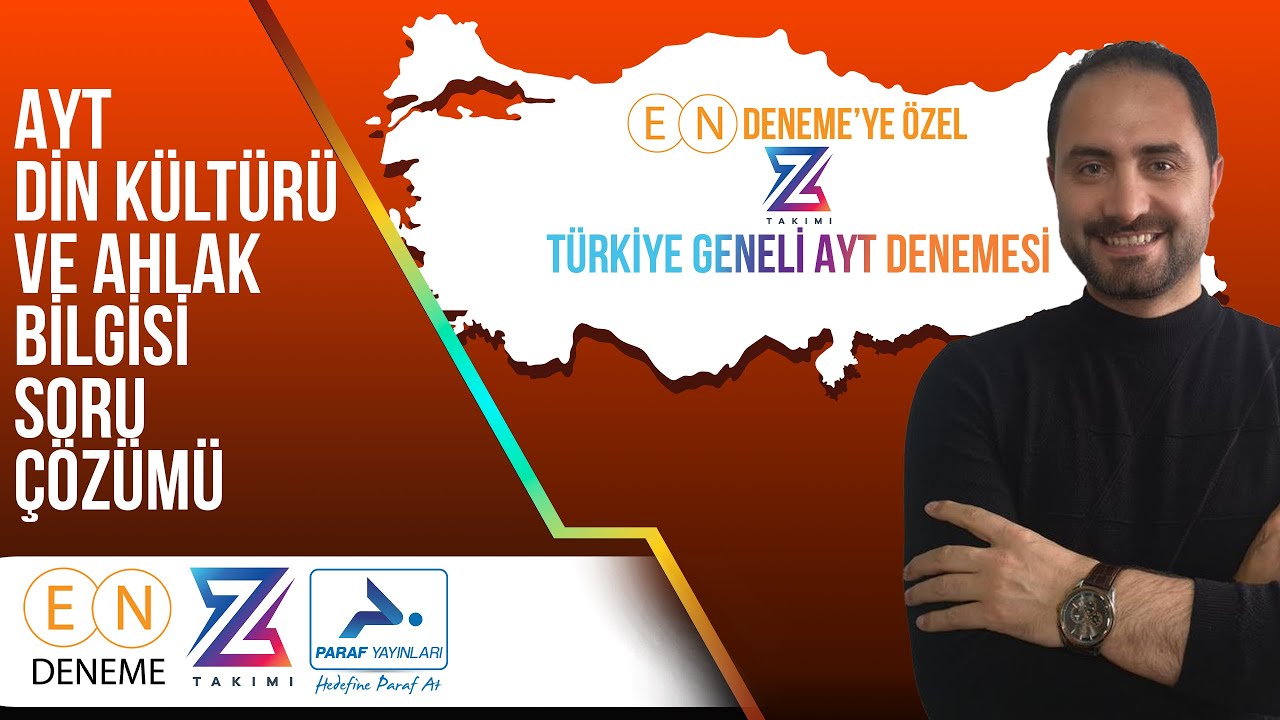 Paraf Z Takımı AYT Türkiye Geneli Deneme Sınavı DİKAB Çözümleri