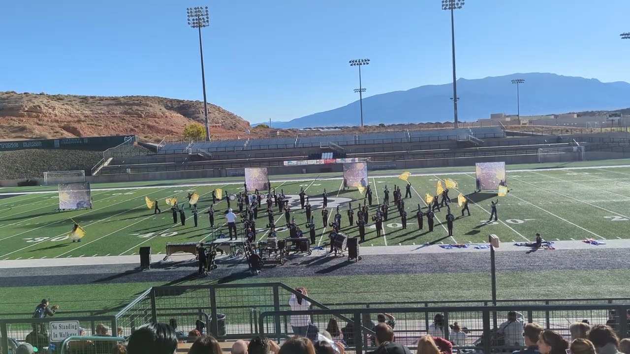 NMAA State Marching Band Contest - STHS Coldplay Sky Full of Stars