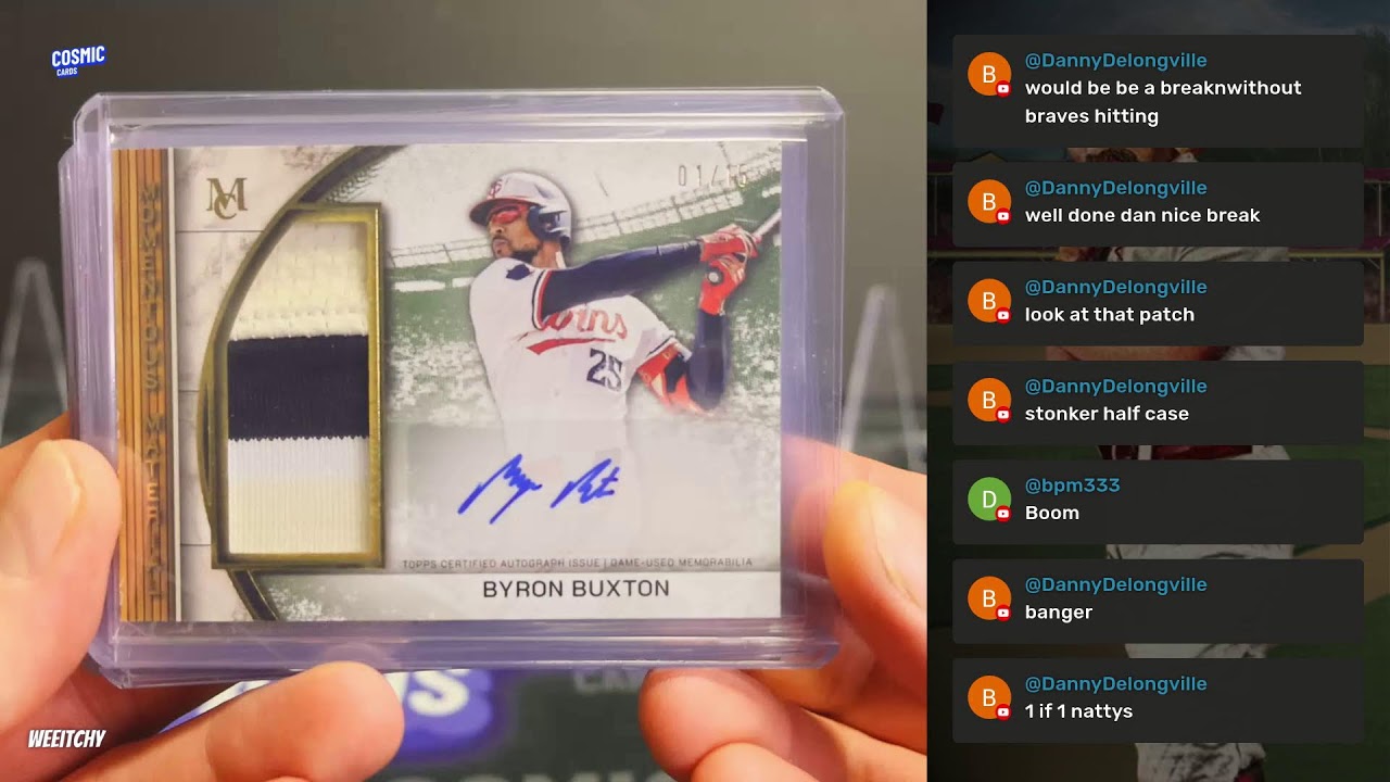 BREAK #260221 TOPPS MUSEUM BASEBALL HALF-CASE (4 BOXES)
