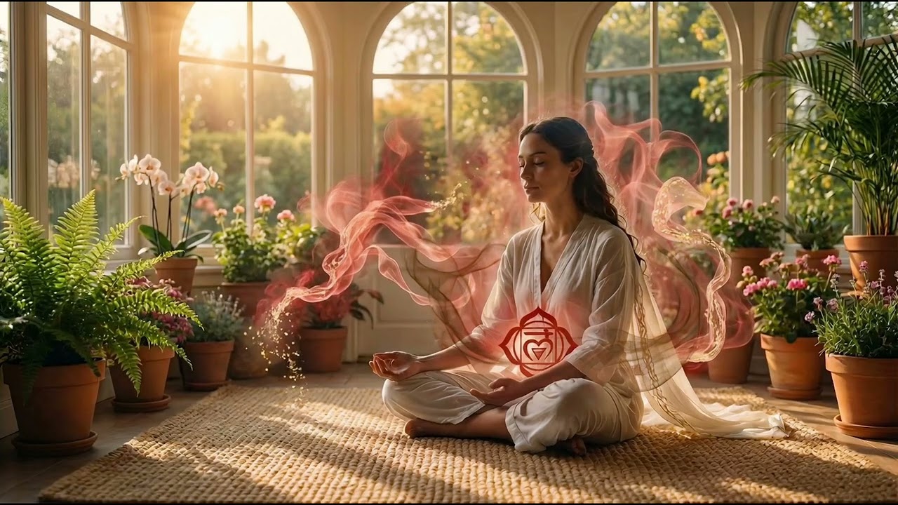396 Hz Healing Frequency (1 Hour) ✨ — Release Fear & Guilt | 🧘 Deep Meditation & Sleep