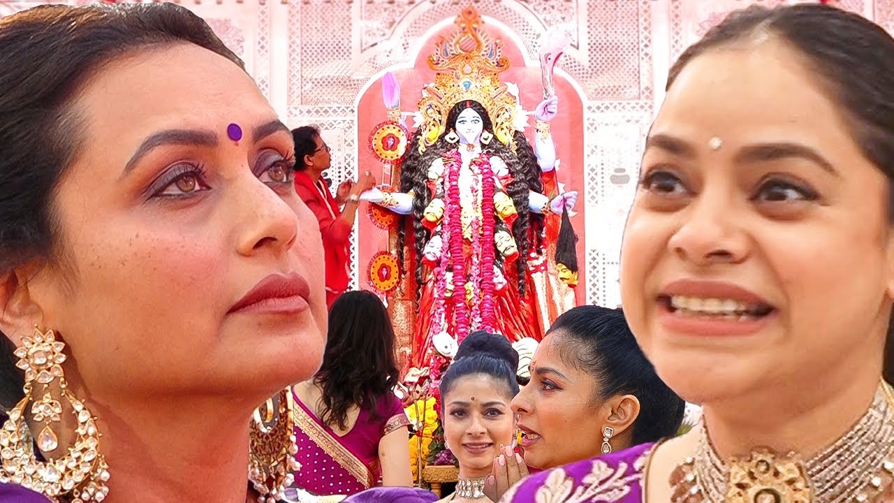 UNCUT - Kali Pooja 2024 | Rani Mukerji,Tanishaa Mukerji,Sharbani Mukherjee