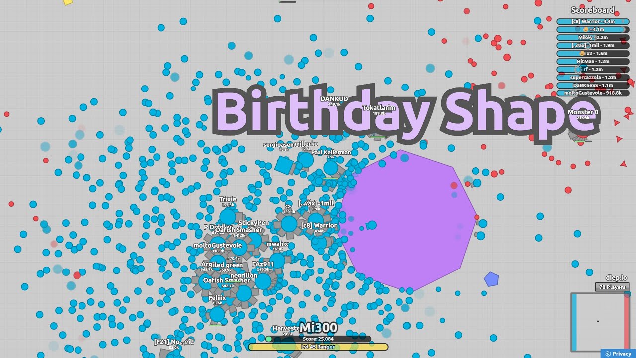8th Diep.io Birthday! (Event)