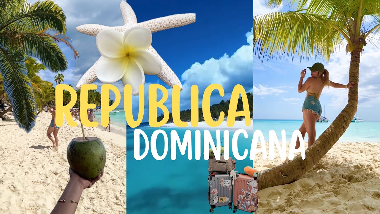 🌴 Mi viaje soñado a República Dominicana 🇩🇴 Playa, paisajes y momentos reales conmigo.