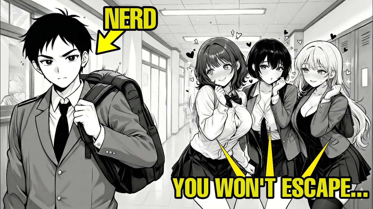 He Just Wanted a QUIET School Year… But Now 3 Girls Won’t Leave Him Alone! - Manga Recap