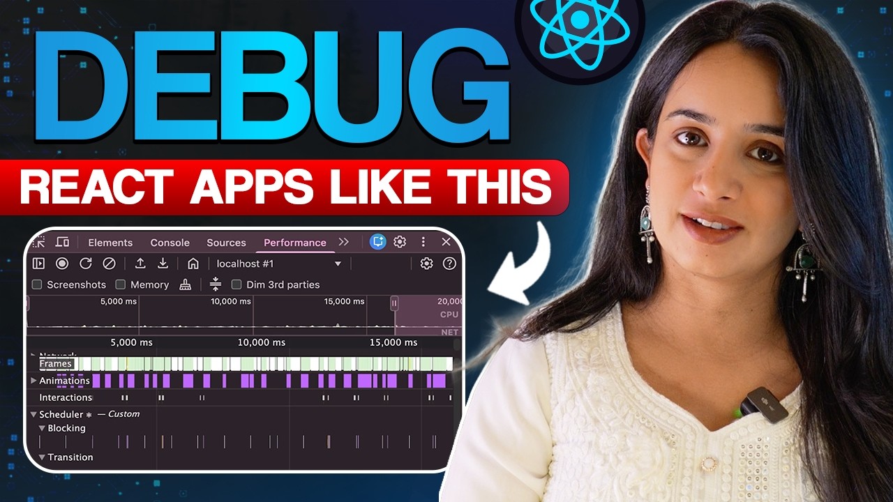 Отладка React с помощью Performance Tracks