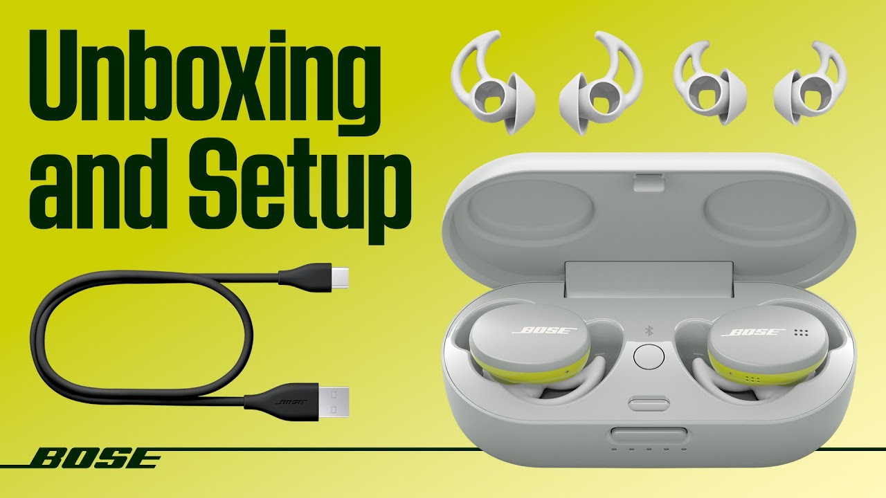 Bose Sport Earbuds &ndash; Unboxing and Setup