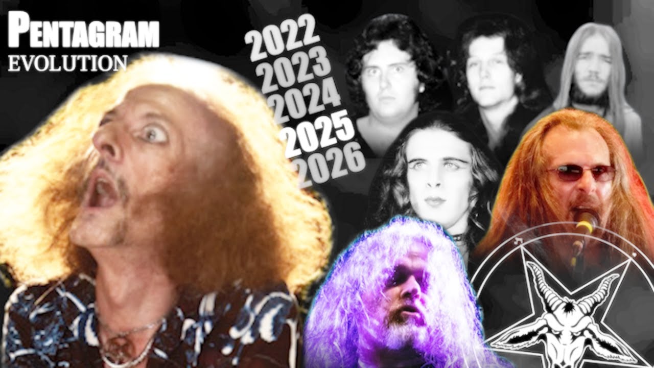 PENTAGRAM -  Through The Years (Timeline/Evolution)