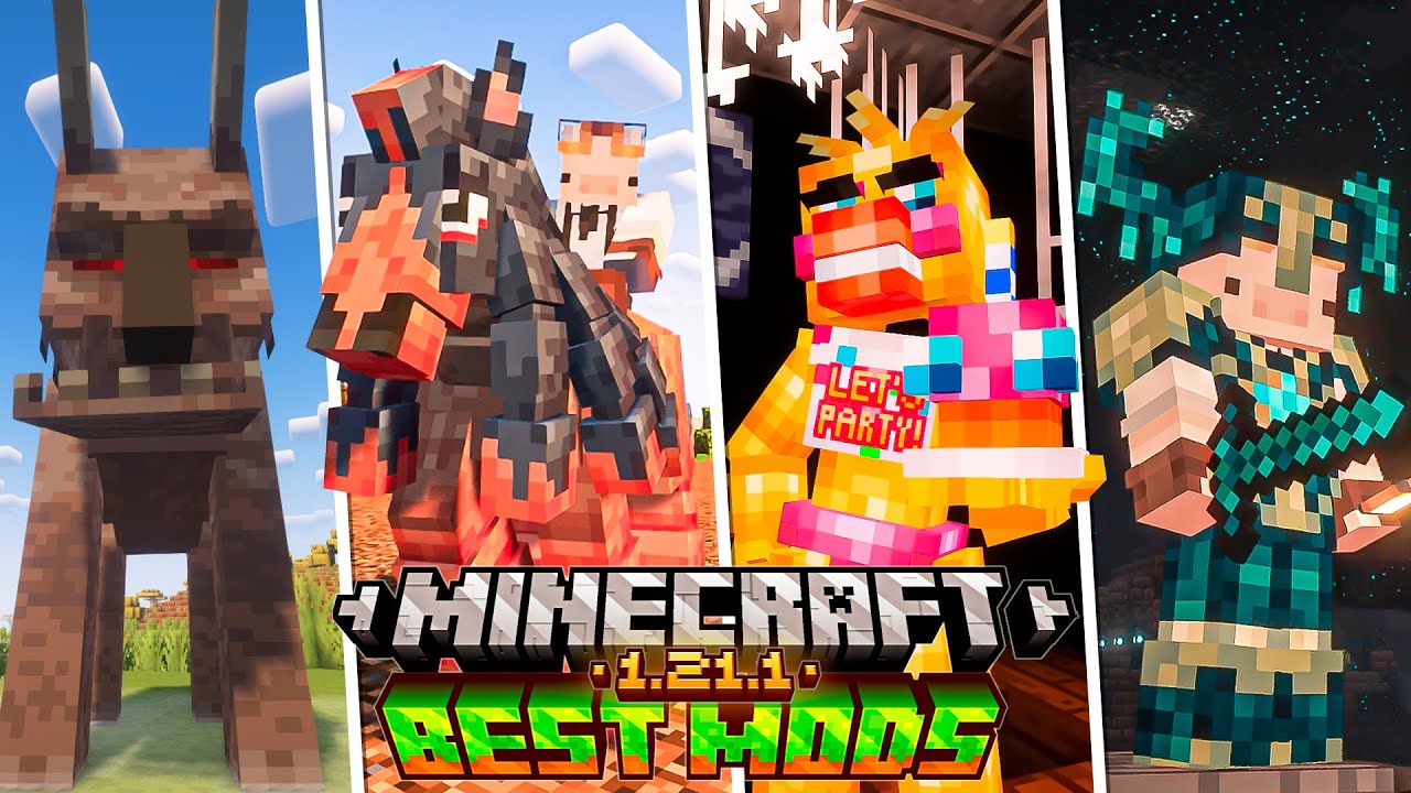 ⭐TOP 10 Mejores MODS para MINECRAFT⭐  1.21.1 - 1.20.1