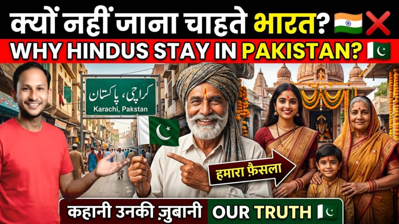 Why Pakistani Hindus not want to go India || Pakistani Hindus Refuse to go to India || Vlogger Dass