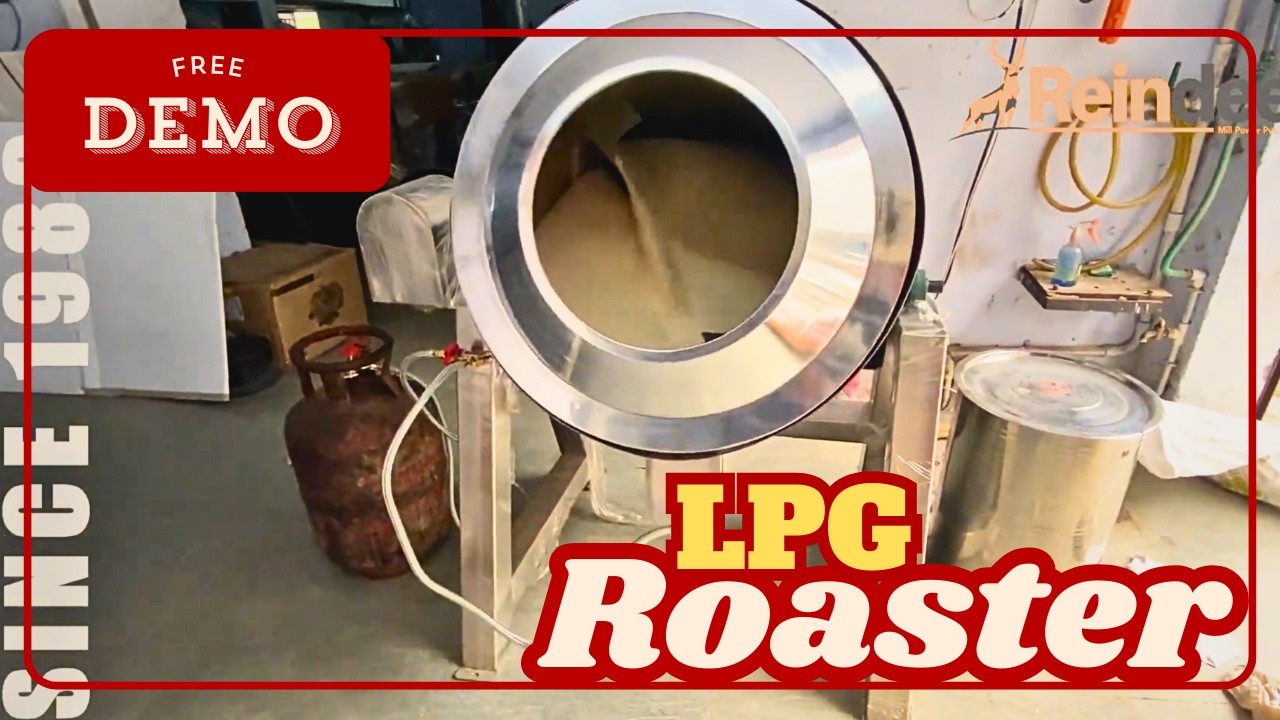 Roaster Machine | + 91 951 200 6774 | Spice Dryer