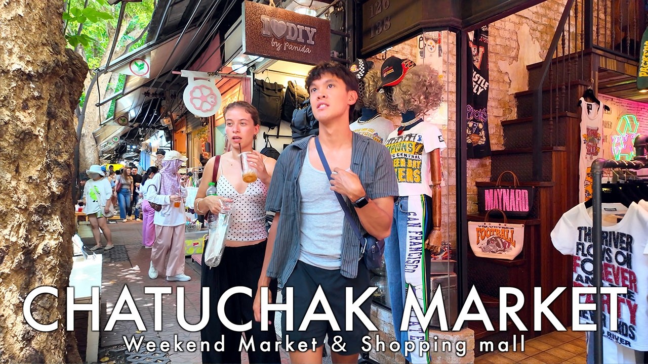 Chatuchak Weekend Market about AM10:00- / Fashion & Souvenirs area (August 2025)