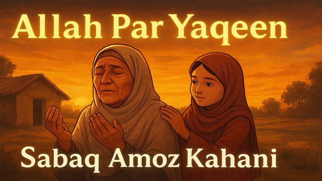 Allah Par Yaqeen – Sabaq Amoz Kahani | Iman Afroz Waqia