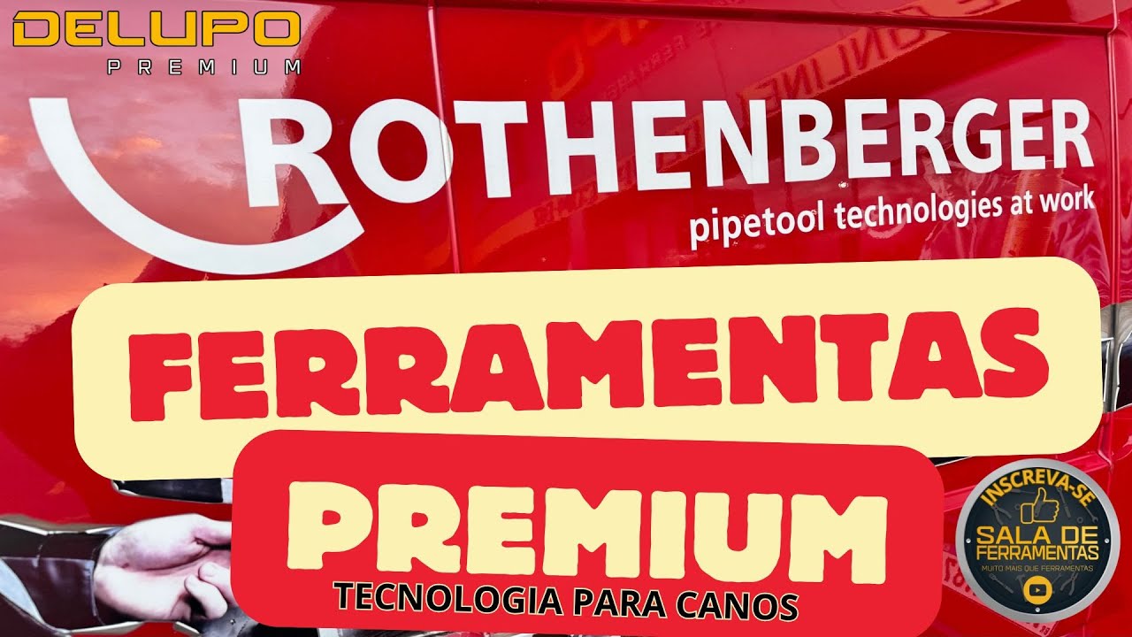 ROTHENBERGER FERRAMENTAS PREMIUM PARA ENCANADOR, HVAC, BOMBEIROS HIDRÁULICOS #rothenberger #pipe